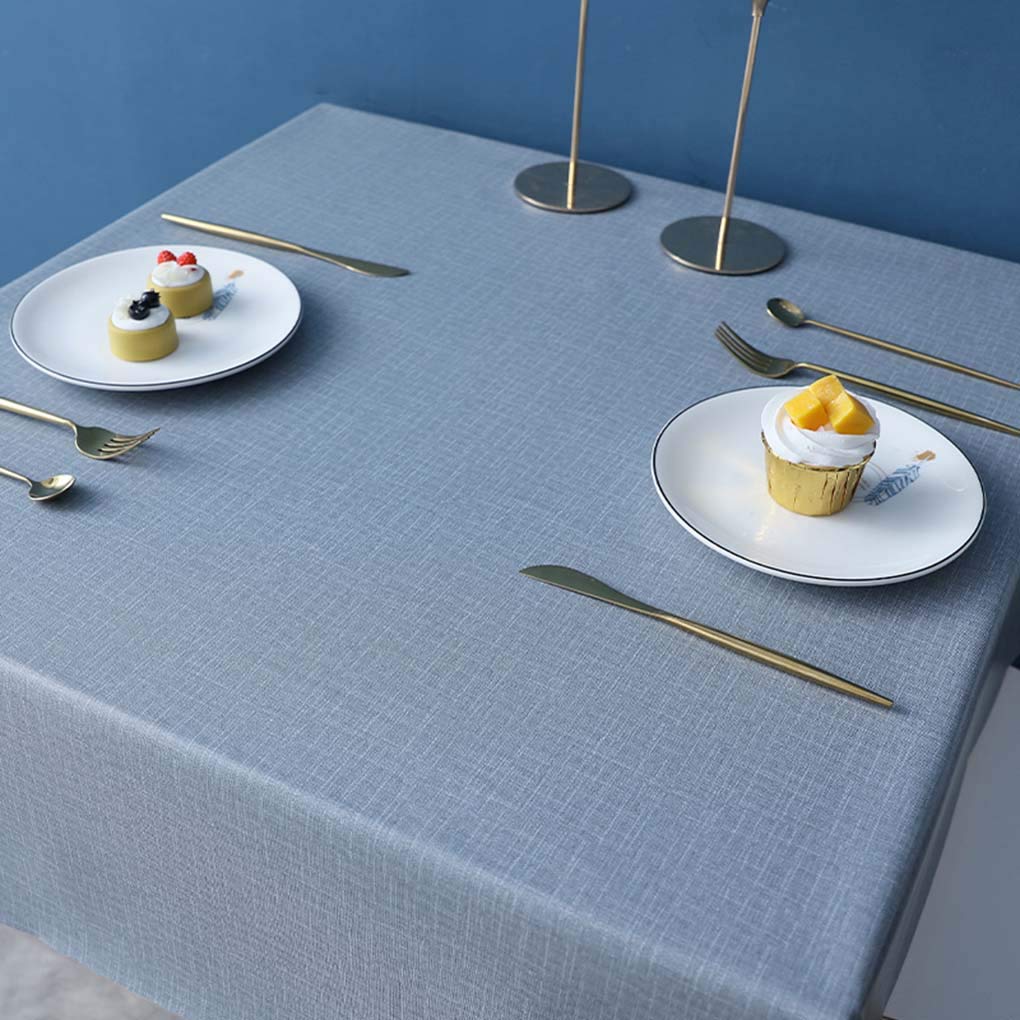 Amazon｜テーブルマット 撥水 ビニール テーブルクロス 長方形 140x180